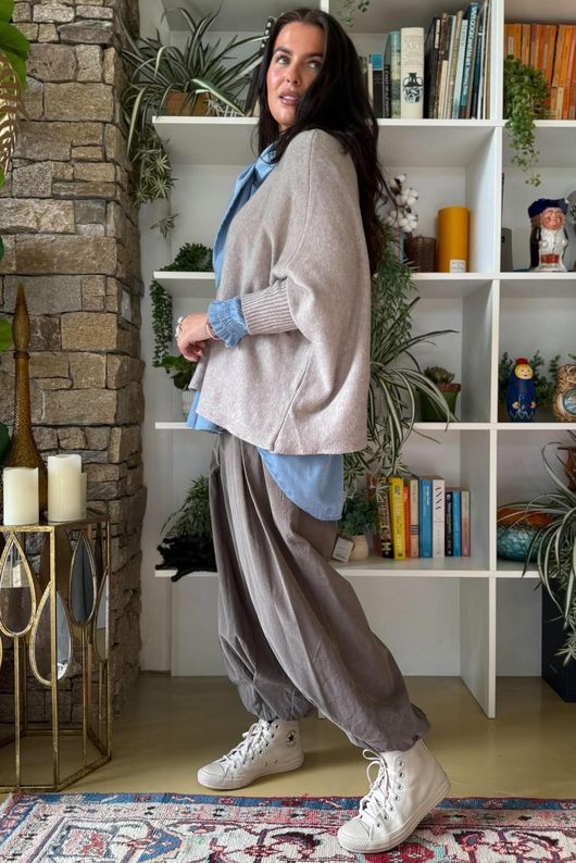 Basso Box Knit Oatmeal